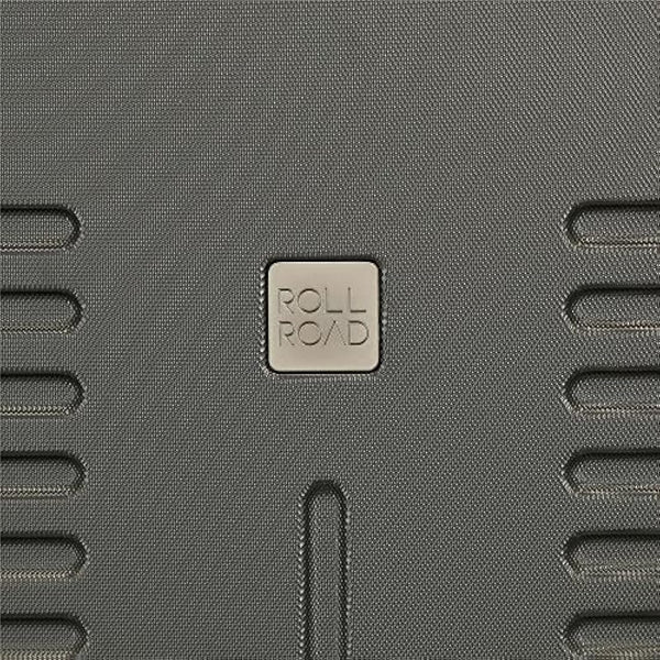 Roll Road India Adaptable Beauty Case Grey 29x21x15 cms ABS