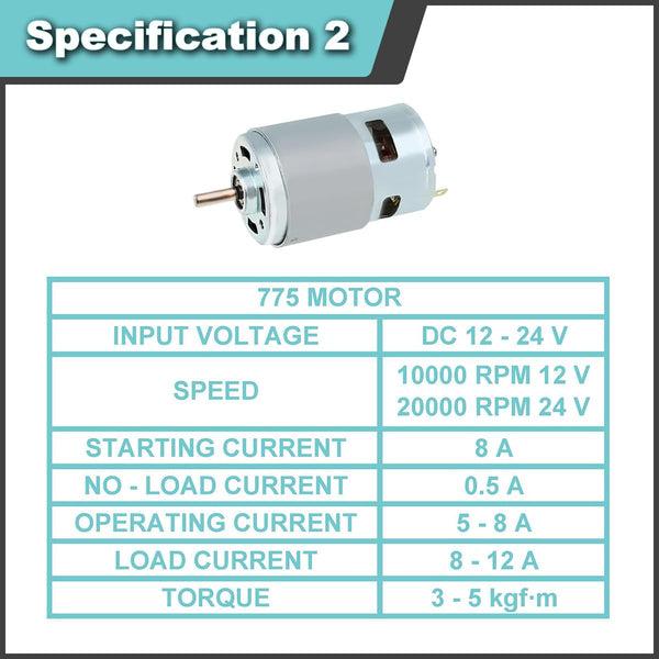 2 Pcs 545 Micro Motor DC 3.7-7.4 V 23500 RPM Long Shaft High Torque Gear RC Power Wheel Mini/Small Motor with Spring Wire, for RC Toy Car/Robot/Mini Fan/Electric Drill/UAV/DIY/Test