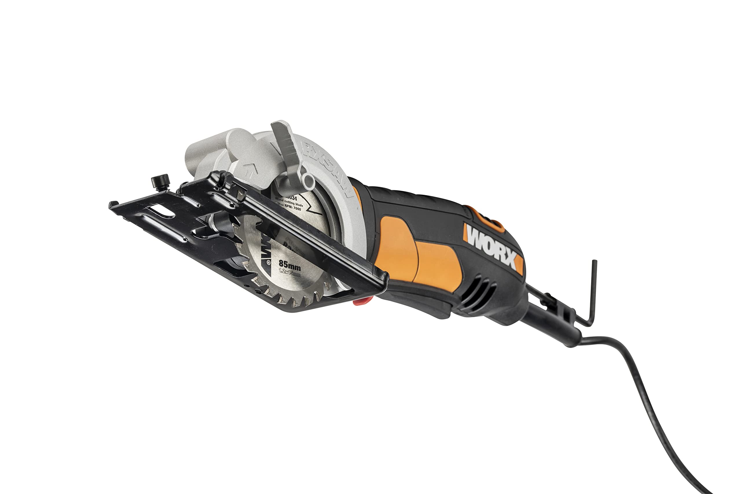 WORX WX439 500W 120mm Black and Orange Worx Saw Compact Circular Saw