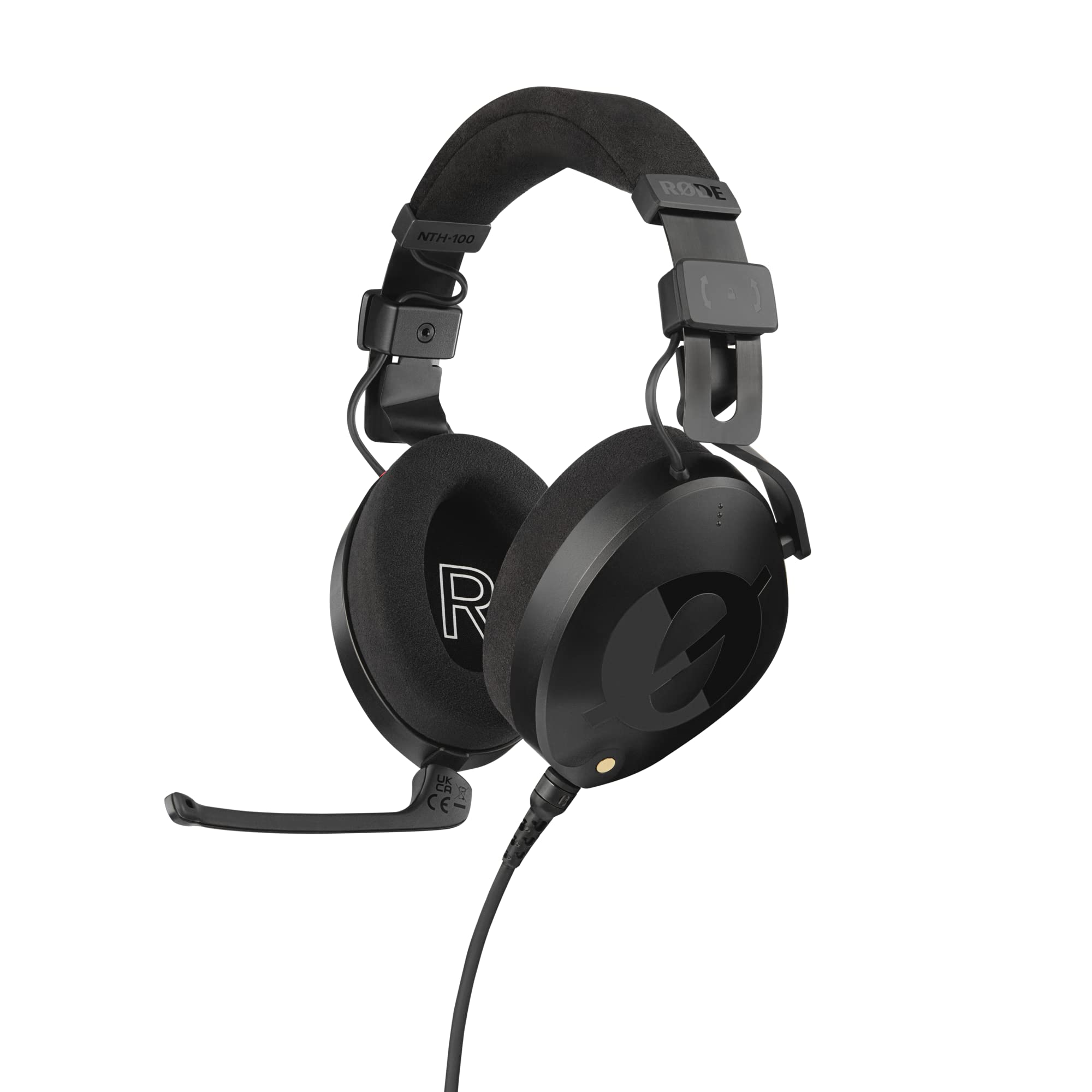 RØDE NTH-100 Professional Over-ear Headphones For Content Creation, Music Production, Mixing and Audio Editing, Podcasting, Location Recording (Black)