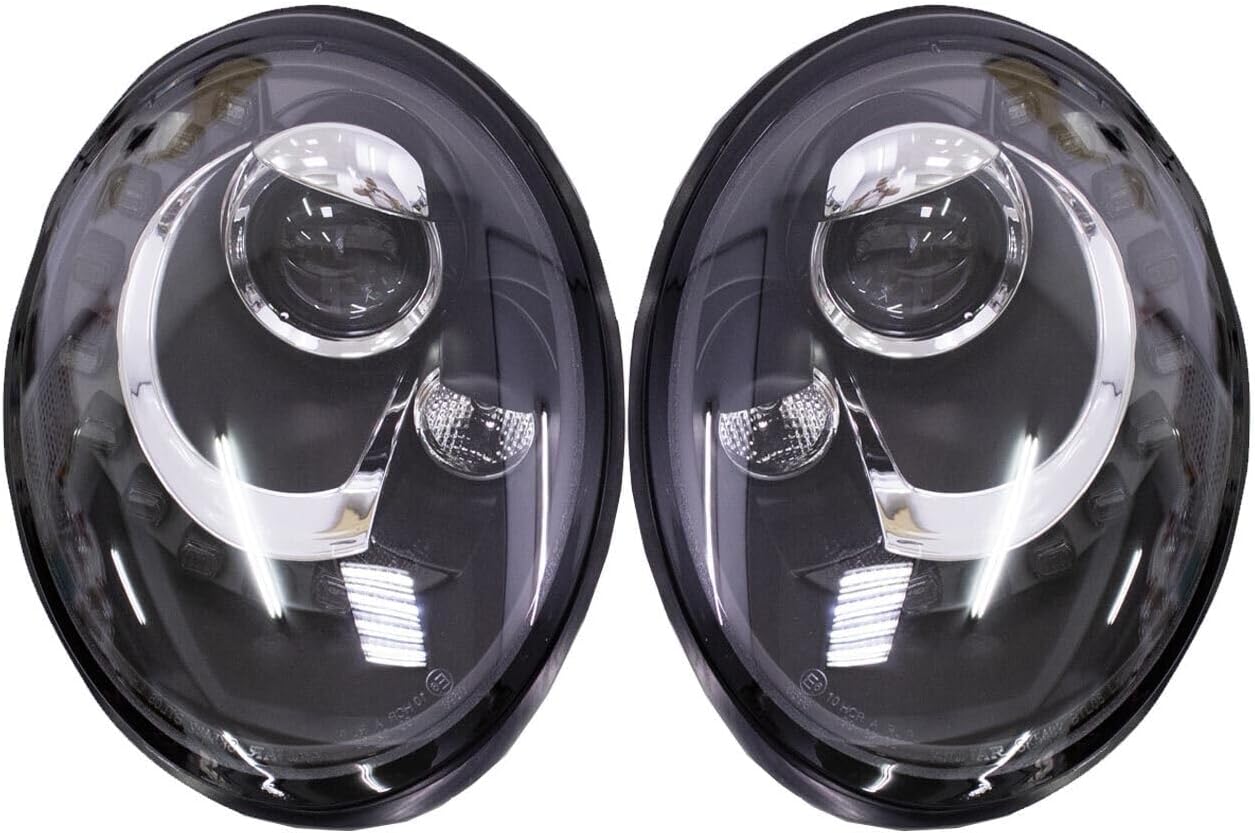 GAZOZ PERFORMANCE LED Projector Headlights W/High-Low Beam compatible Compatible With 06-11 - Black