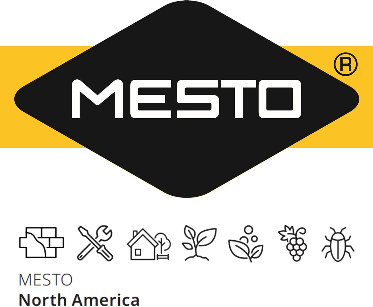 Mesto 3132 GR Bugsi Pressure Sprayer, Yellow/Black, 28x12x12 cm