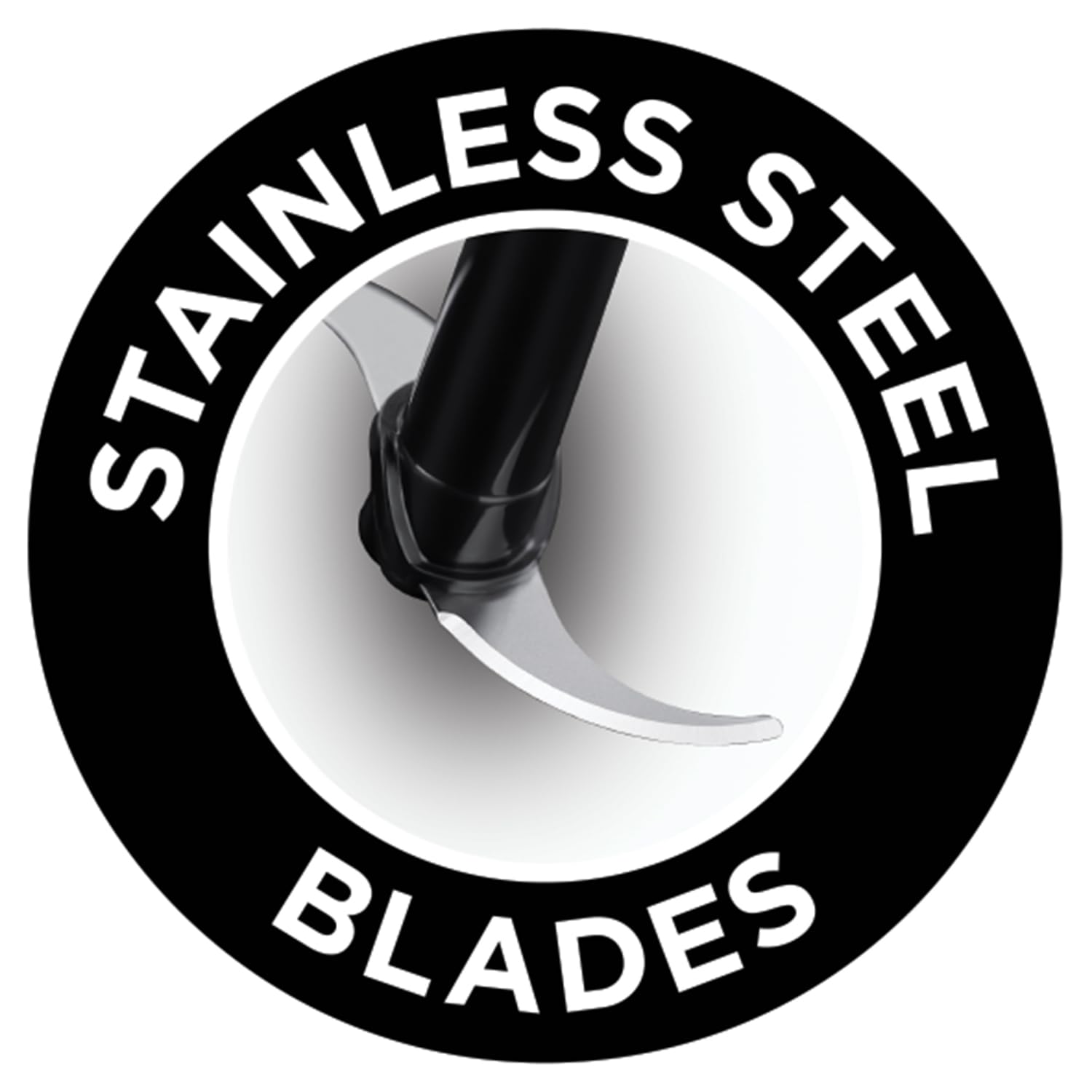 Russell Hobbs Desire 3 in 1 Electric Hand Blender, Fruit & Veg Mini Chopper & Whisk attachment, Stainless steel blending leg, whisk & blades, 500ml capacity chopping bowl & 700ml beaker, 500W, 24702