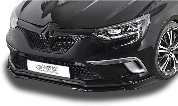RDX Racedesign Front spoiler Vario-X compatible with Renault Megane IV 5-doors/Grandtour GT & GT-Line 2016- (PU)