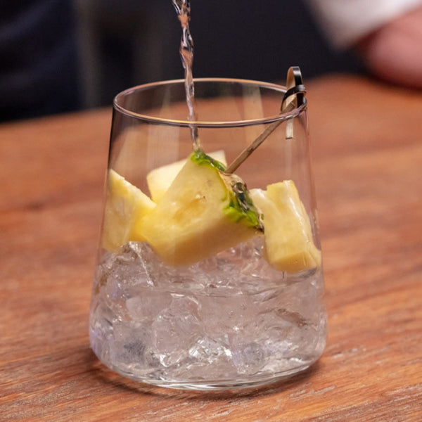 Krosno Water Juice Gin Tumbler Drinking Glasses | Set of 12 | 430 ML | Avant-Garde Collection | Durable Glass | Perfect for Home, Restaurants and