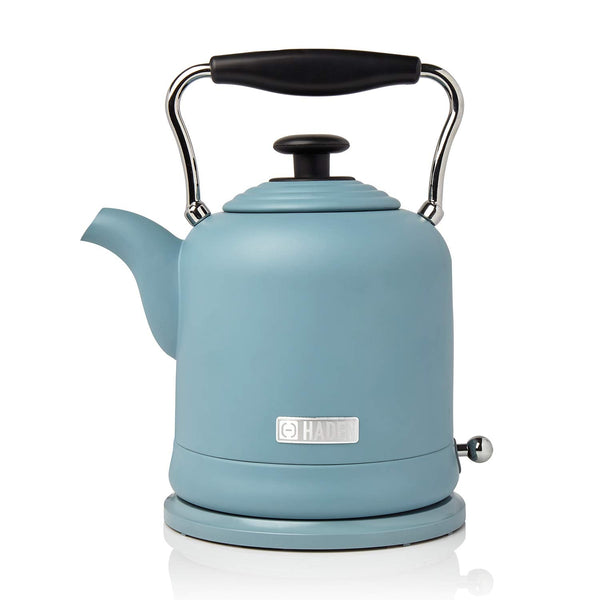 Haden Highclere Electric Kettle - 3000W Fast Boil, Cordless, 360 Base, Cup Markings - 1.5L Stainless Steel Kettle - Lightweight, Easy To Fill, Empty