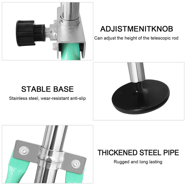 FBSPORT Gymnastics Bar, Folding Horizontal Bar Gymnastics Equipment for Kids Home Training, Expandable Gymnastics Training Bar Junior with Adjustable Height for Girls Boys