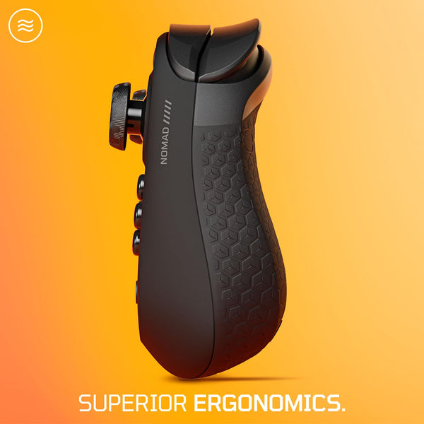 SCUF NOMAD Wireless iPhone Mobile Gaming Controller – Customisable Paddles – Anti-Drift Thumbsticks – Bluetooth 5.0 Connectivity – PS Remote, Xbox Game Pass, Apple Arcade, Steam Link – Black