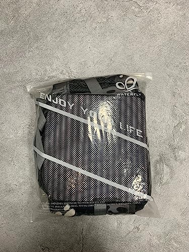 Waterfly Hiking Waist Pack Bum Bag Waist Bag with Bottle Holder Running Bag for Camping Climbing Travel Cycling and Dog Walking