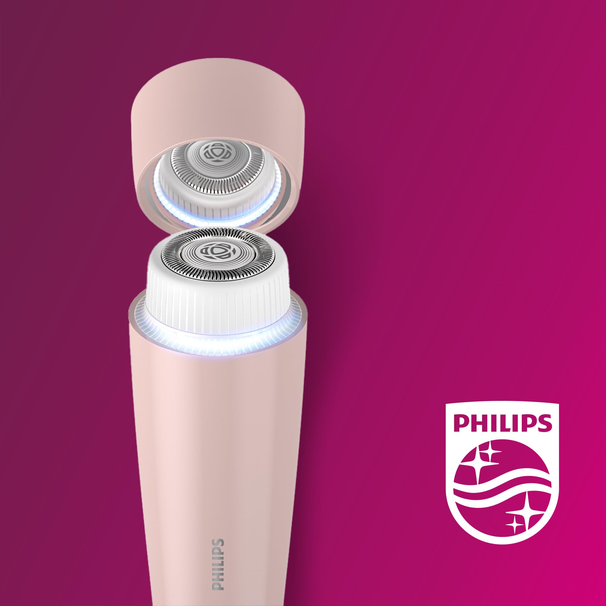 Philips BRT383/15 BikiniGenie Trimmer, Purple