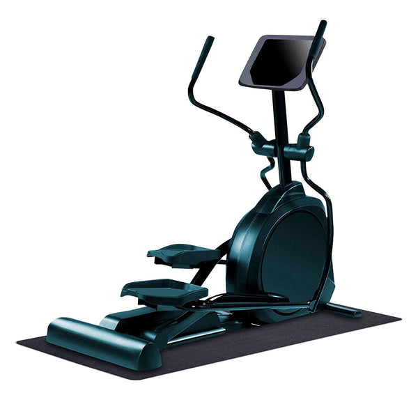 MOTIONTEX Exercise Equipment Mat for Under Treadmill, Rowing Machine, Elliptical Machine, Fitness Equipment, Home Gym Floor Protection, 30" x 66",