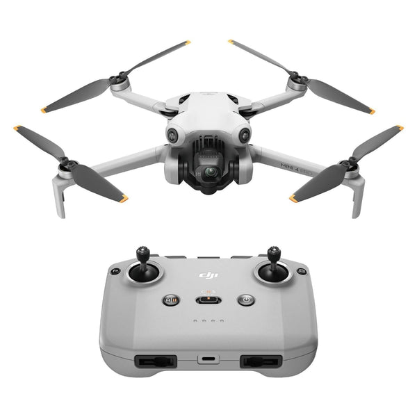 DJI Mini 4 Pro (DJI RC 2), Folding Mini-Drone with 4K HDR Video Camera for Adults, Under 0.549 lbs/249 g, 34 Mins Flight Time, 20 km Max Video Transmission Distance, Omnidirectional Vision Sensing