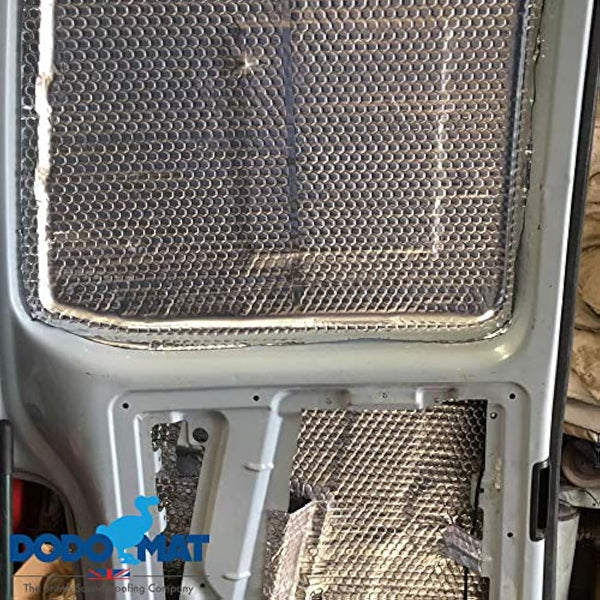 Dodo Mat DEADN Hex Sound deadening mat, 12 Sheets, 12 sq.ft (1.1sq.m), car & Van Sound proofing, Vibration Damping
