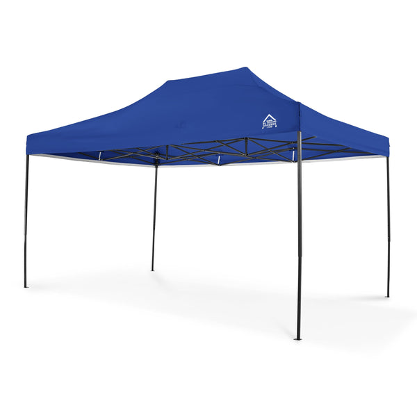 All Seasons Gazebos 3x4.5 Fully Waterproof Pop up Gazebo With Accessories - Metallic Grey