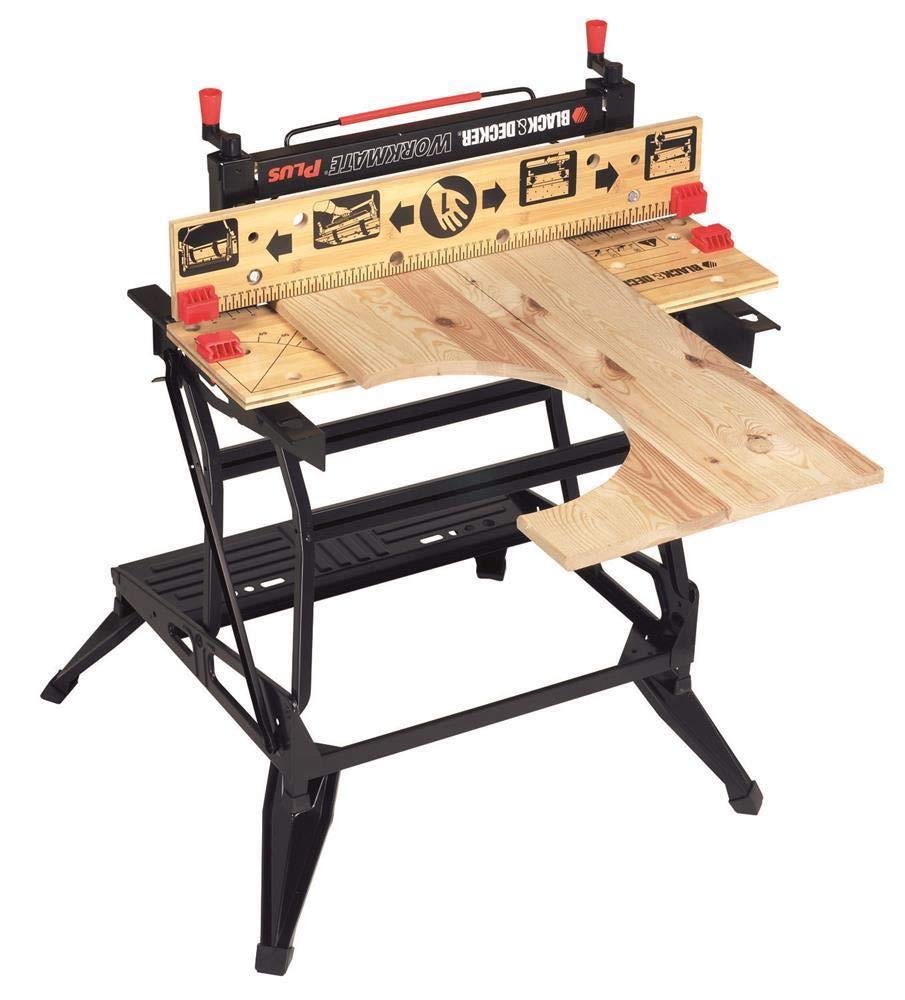 BLACK+DECKER Workmate 825 Deluxe Dual-Height Workbench, WM825-XJ