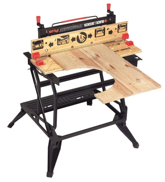BLACK+DECKER Workmate 825 Deluxe Dual-Height Workbench, WM825-XJ