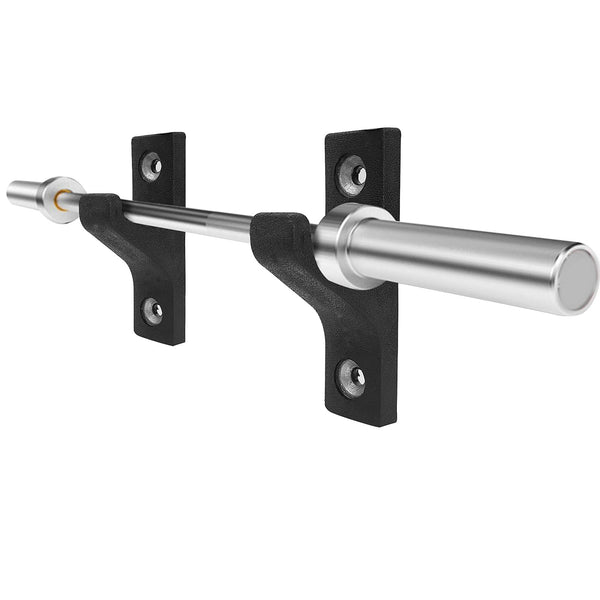 Aoneky Wall Mounted Barbells Rack Holder - Horizontal Steel Barbells Hanger Storage Equipment for Home Gym Fitness Exercise