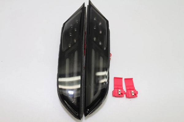 Amber/White LED Smoke Front Bumper Side Marker Fit For 09-20 Nissan GTR GT-R R35