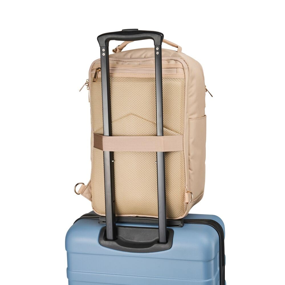 Cabin Max Manhattan 20L Underseat Backpack - 40x20x25 for Ryanair Cabin Bag with Padded Tech Pocket, Lockable Compartment & Versatile Straps - Stylish Travel Companion for Airlines