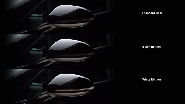 OSRAM LEDriving dynamic LED mirror indicator for Audi A3 8 V, Audi S3 8 V, Audi RS3 8 V - Black Edition