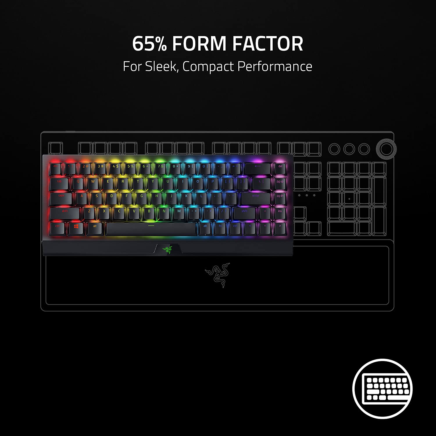 Razer BlackWidow V4 X Minecraft Edition - Mechanical Gaming Keyboard - Chroma RGB (Green Mechanical Switches, 6 Dedicated Macro Keys, Doubleshot ABS Keycaps) US Layout | Minecraft