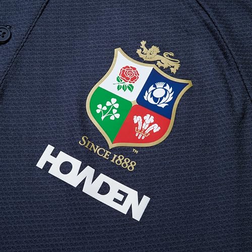 Canterbury Men's British & Irish Lions Polo Shirt | Breathable | Moisture Wicking | Official British & Irish Lions Licensed Product Polo Shirt