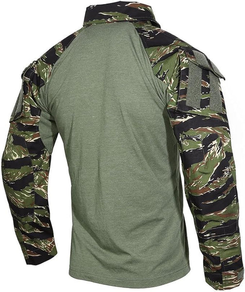 EMERSONGEAR Men's Tactical Shirt,Gen3 Airsoft Combat Army Paintball Quick Dry Long Sleeve BDU T-Shirt Top