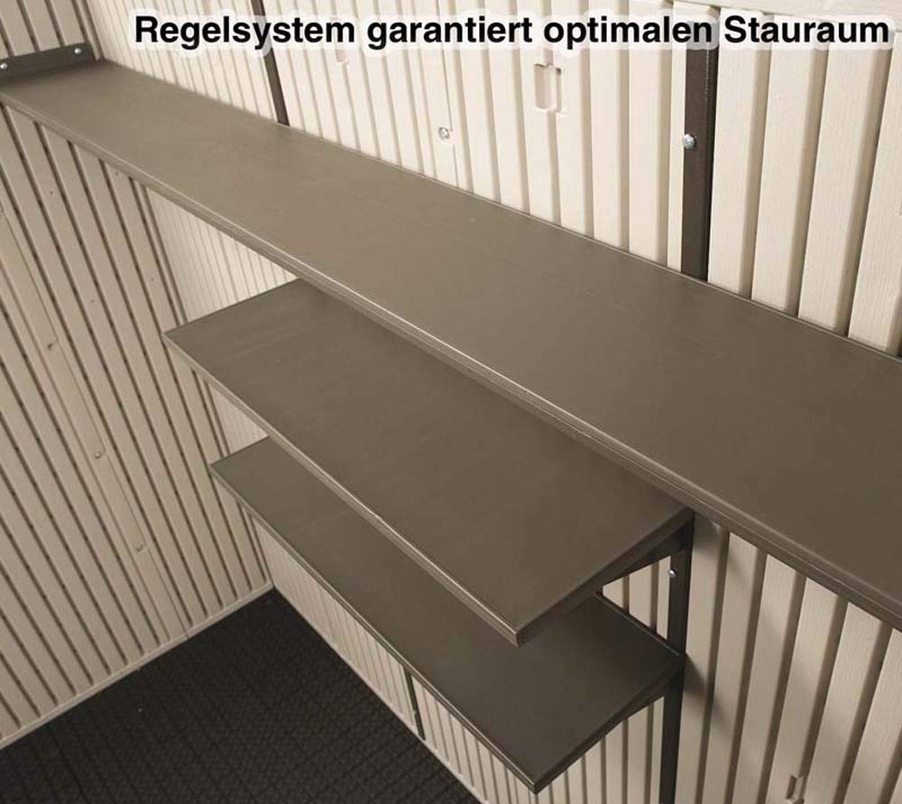 Lifetime 60282 Outdoor Storage Shed, 7 x 12 ft.