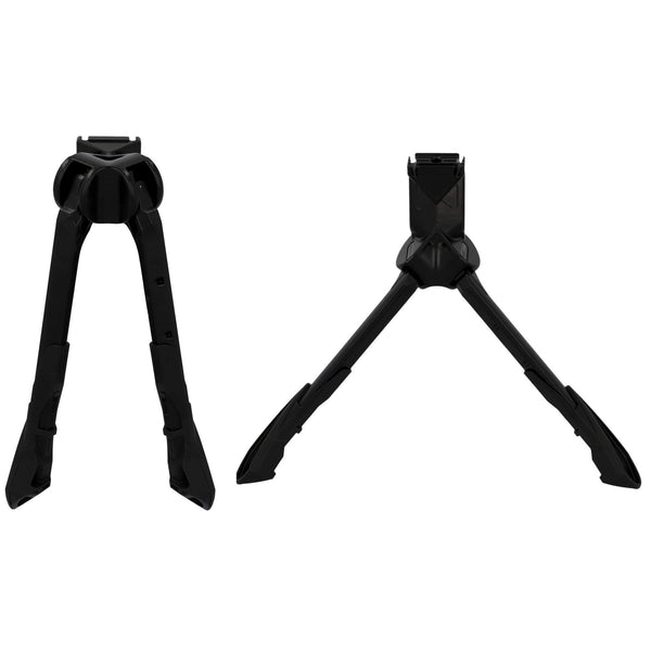 FISCHER Jumbo Two-Legged Stand, Suitable for E-Bikes, Tandems & Bicycles 27-28 Inch, 80 kg Load Capacity, Black