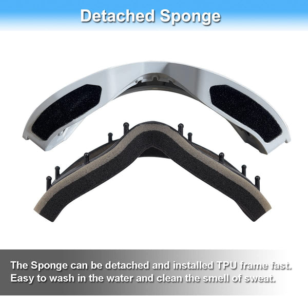 EXP VISION Ski Goggles, Anti fog Snow Snowboard Goggle OTG Dual lens with 100% UV400 Protection for Men Women (Grey Frame-Silver)