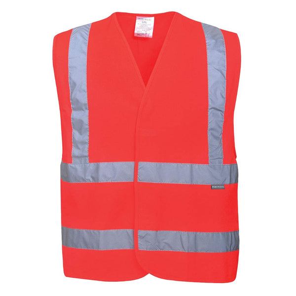 Portwest C470 Reflective Hi Vis Safety Vest Band and Brace Waistcoat Security Traffic Construction Workwear