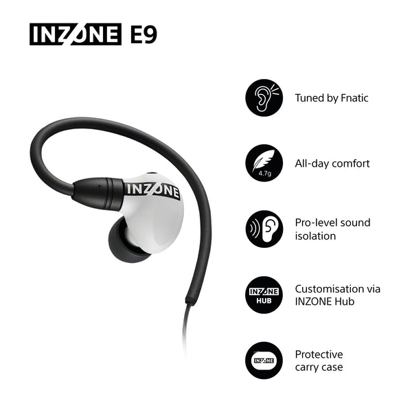 Sony INZONE H3 Wired Gaming Headset – PC/PS5, 360 Spatial Sound for Gaming, Lightweight 299g Design, Flip-to-Mute Boom Microphone, USB Audio Box for Custom EQ – Black