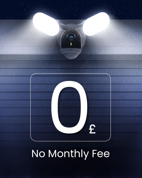 Tapo TC82 KIT 2K 3MP Battery Solar Security Camera Outdoor, Maintenance-free, Colour Night Vision, Outdoor Camera No Monthly Fee, Smart Person Detection, IP65, Works with Alexa & Google