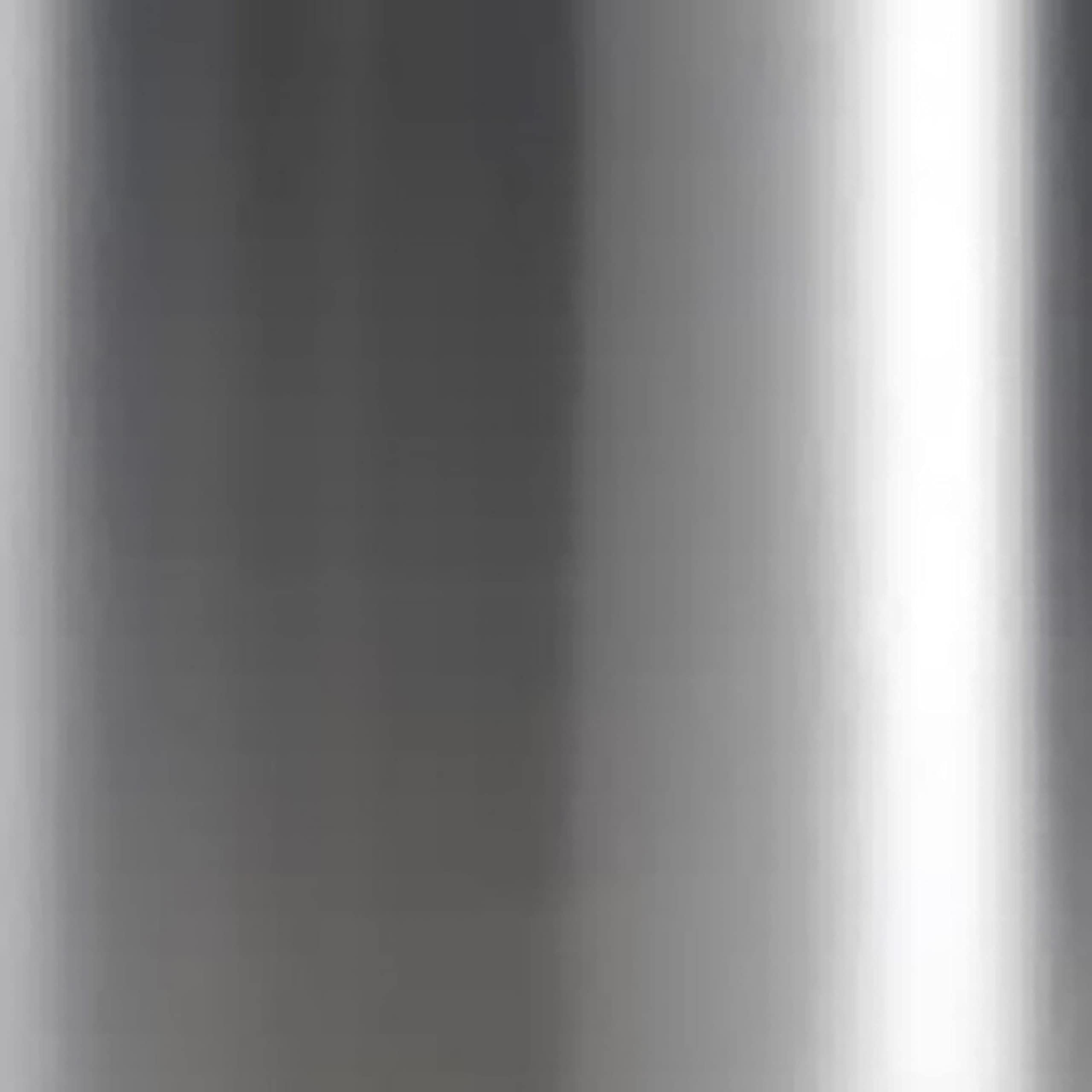 Curver Metal Effect 70% Recycled Kitchen Pedal Touch Deco Bin 50 Litres - Silver