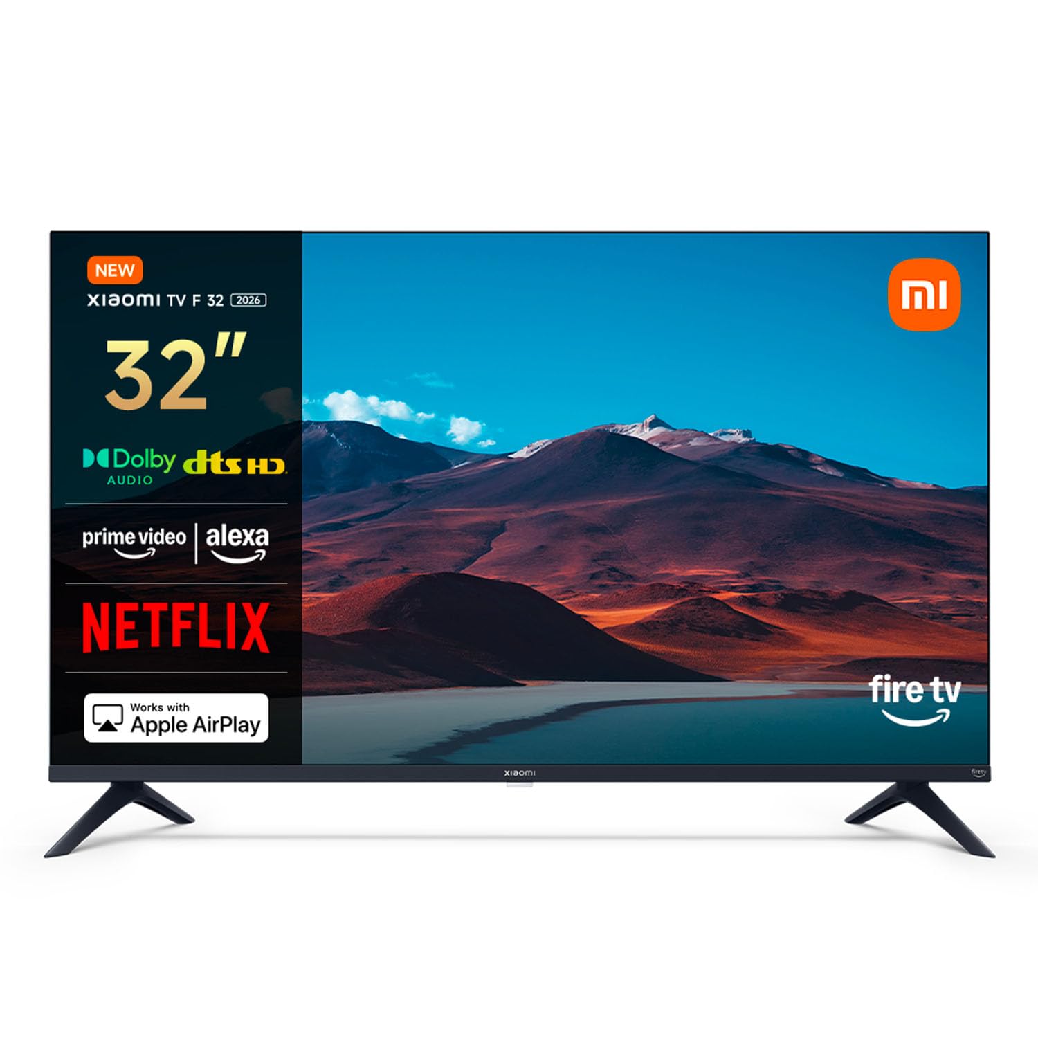 XIAOMI TV F Pro 75, 75 Inches (190 cm), 4K UHD QLED, Smart TV, Fire TV, HDR10+, Game Boost mode 120Hz, MEMC, Alexa Voice Control, 2GB+32GB, Works with Apple AirPlay