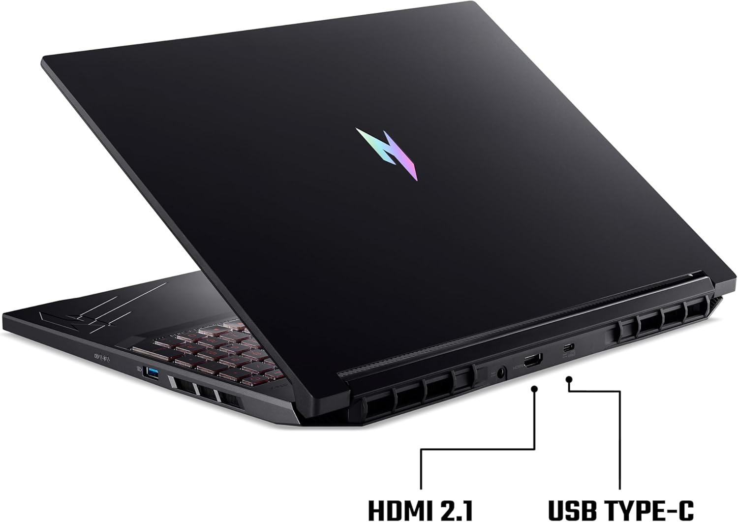 Acer Nitro V 16 ANV16-41 Gaming Laptop - AMD Ryzen 5 8645HS, 16GB, 512GB SSD, NVIDIA GeForce RTX 4050 6G, 16 Inch WUXGA IPS 165Hz, Windows 11, Black