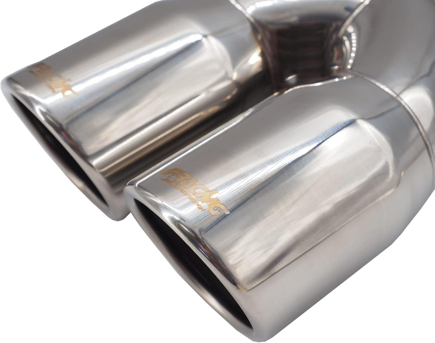 Simoni Racing TRX/18 Exhaust Tip Double Rounded Inox