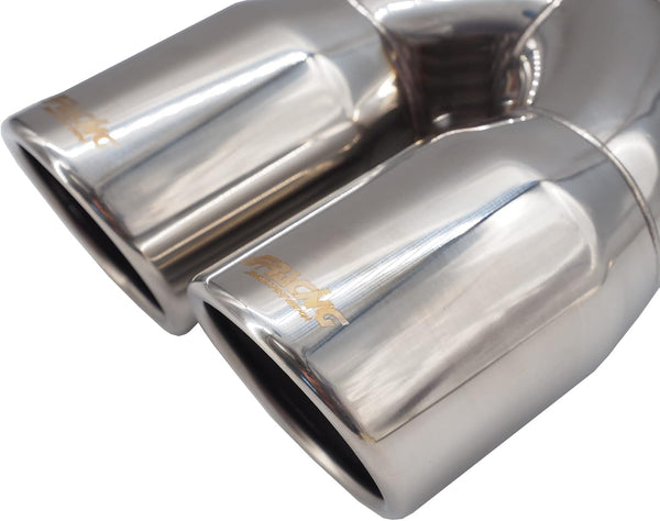 Simoni Racing TRX/18 Exhaust Tip Double Rounded Inox