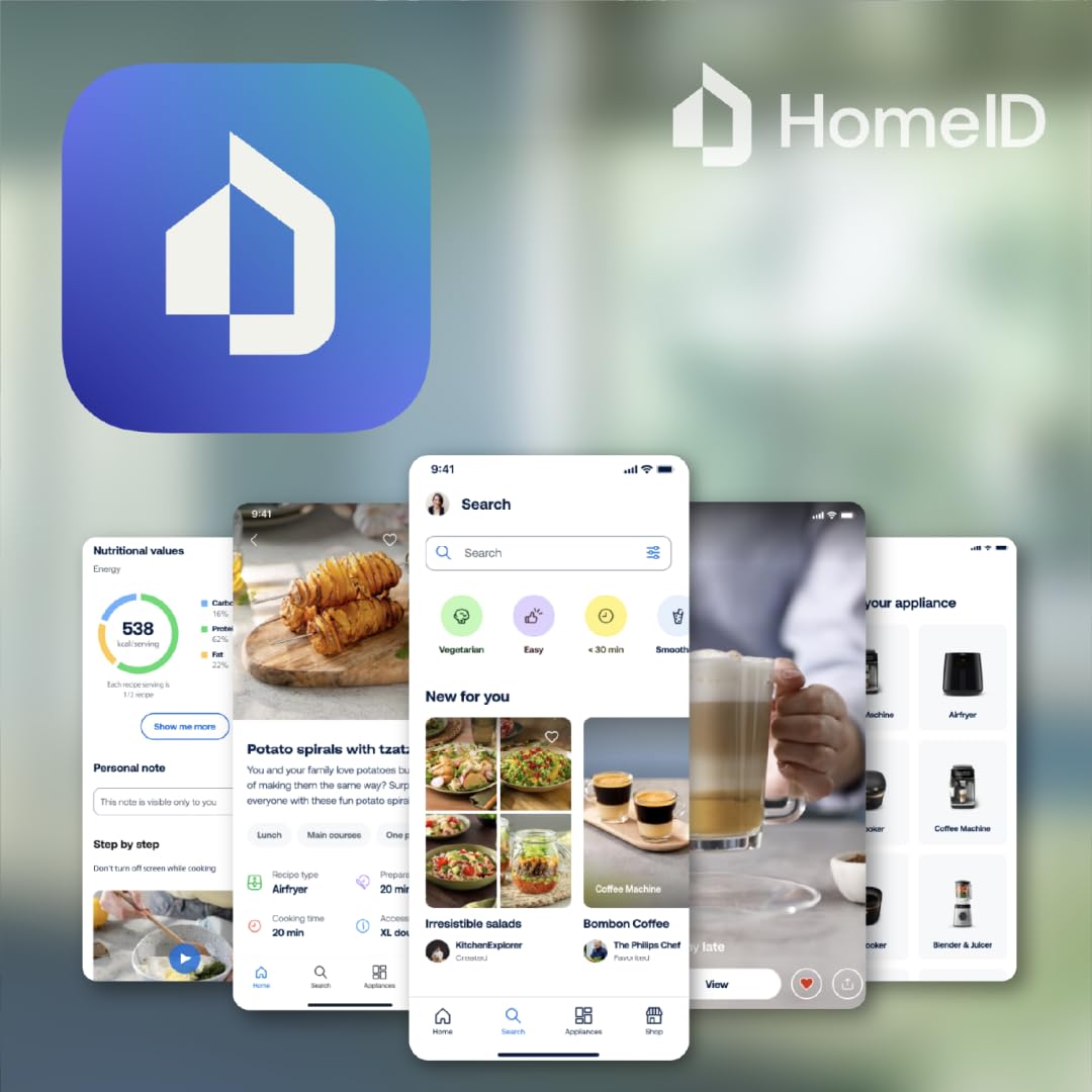 Philips Airfryer 3000 Series 7.2L, Cooking Window, 16-in-1 Airfryer, RapidAir Plus Technology, Fat Removal, HomeID Recipe App, Easy to Clean (NA342/09)
