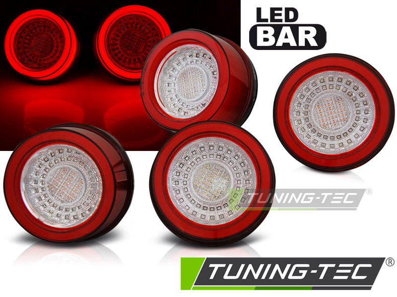 Tuning-Tec Pair LED Lightbar DRL Rear Lights Tail FERRARI F355 F360 Red White