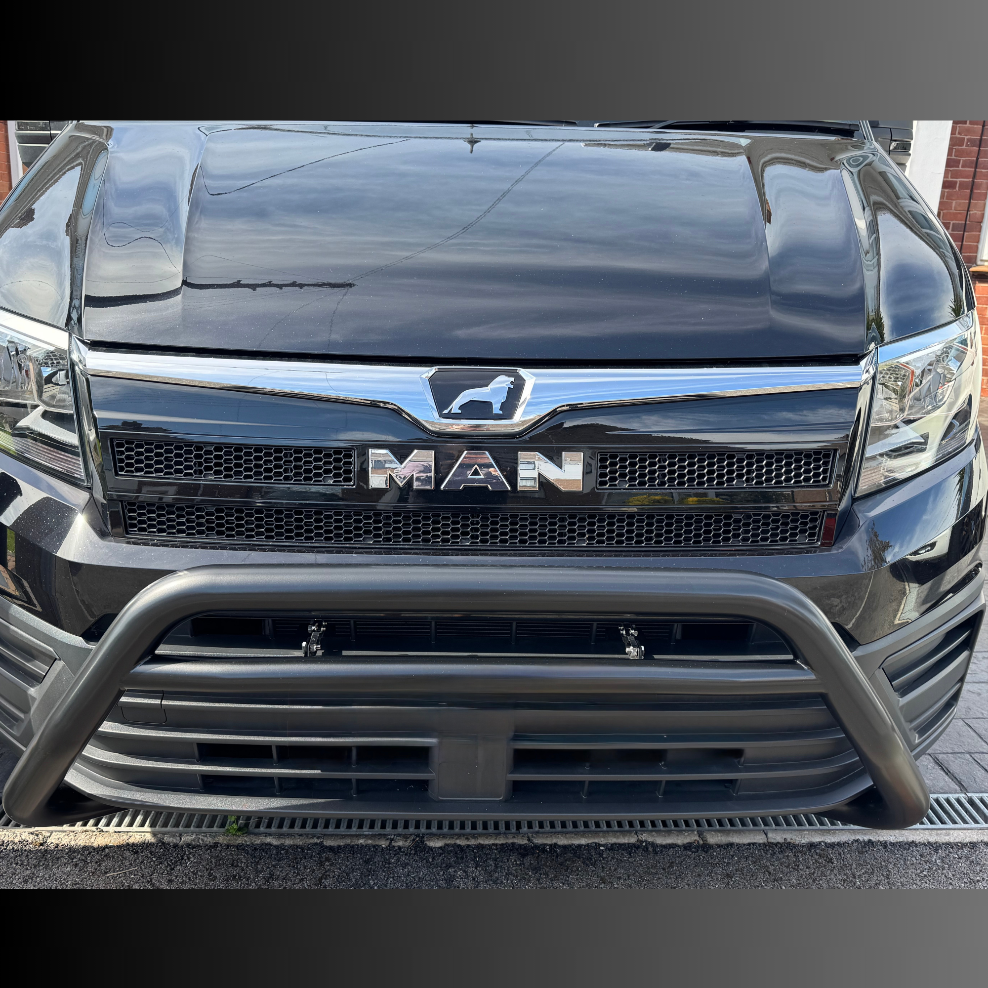 For MAN TGE Front Grille Honeycomb Inserts | Custom Van Grille Upgrade – Van-X