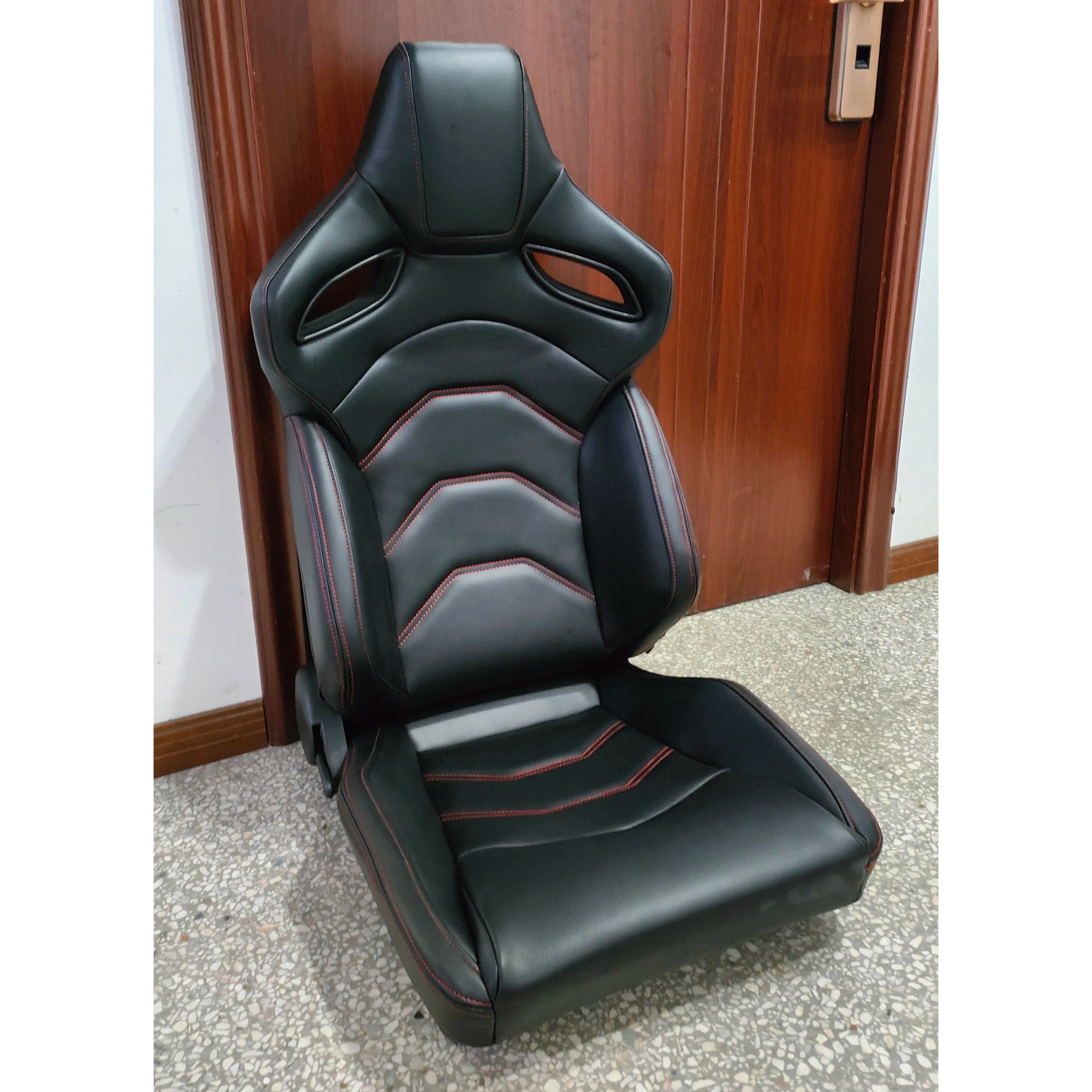 JIABEIR 9007 High Quality PVC Leather Adjustable Interior Accessories Simulator Sim Bucket Car Racing Seats