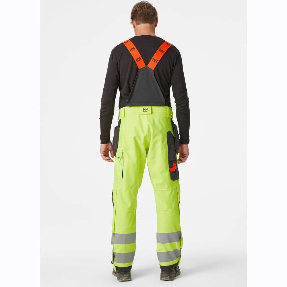 Helly Hansen 71493 Alna 2.0 Hi-Vis Waterproof Shell Construction Bib& Brace Pant Trouser