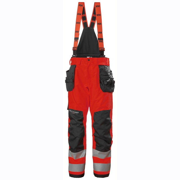 Helly Hansen 71493 Alna 2.0 Hi-Vis Waterproof Shell Construction Bib& Brace Pant Trouser