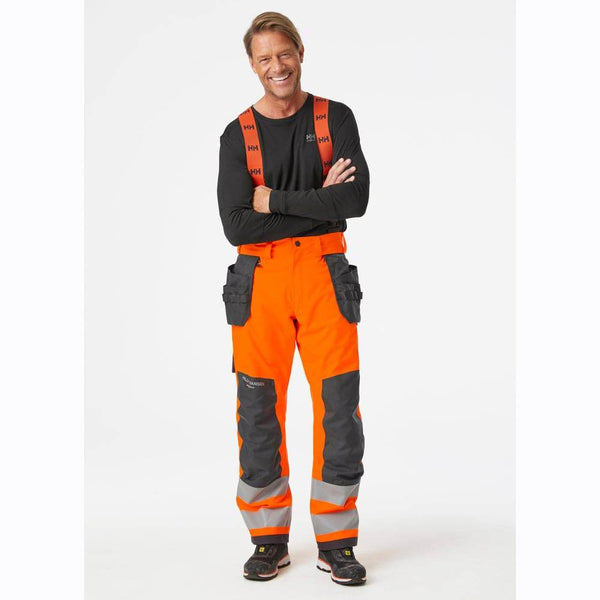 Helly Hansen 71491 Alna 2.0 Hi-Vis Winter Insulated Waterproof Construction Bib Pant Trouser