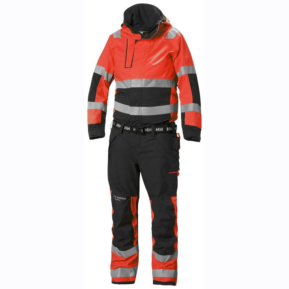 Helly Hansen 71695 Alna 2.0 Hi-Vis Waterproof Shell Suit Coverall