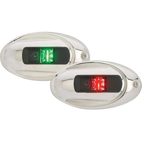Attwood ASM-Vt ASM-Vt ASM-Vt LED Mount Nav Lights 3NM SS Pair | 4Boats