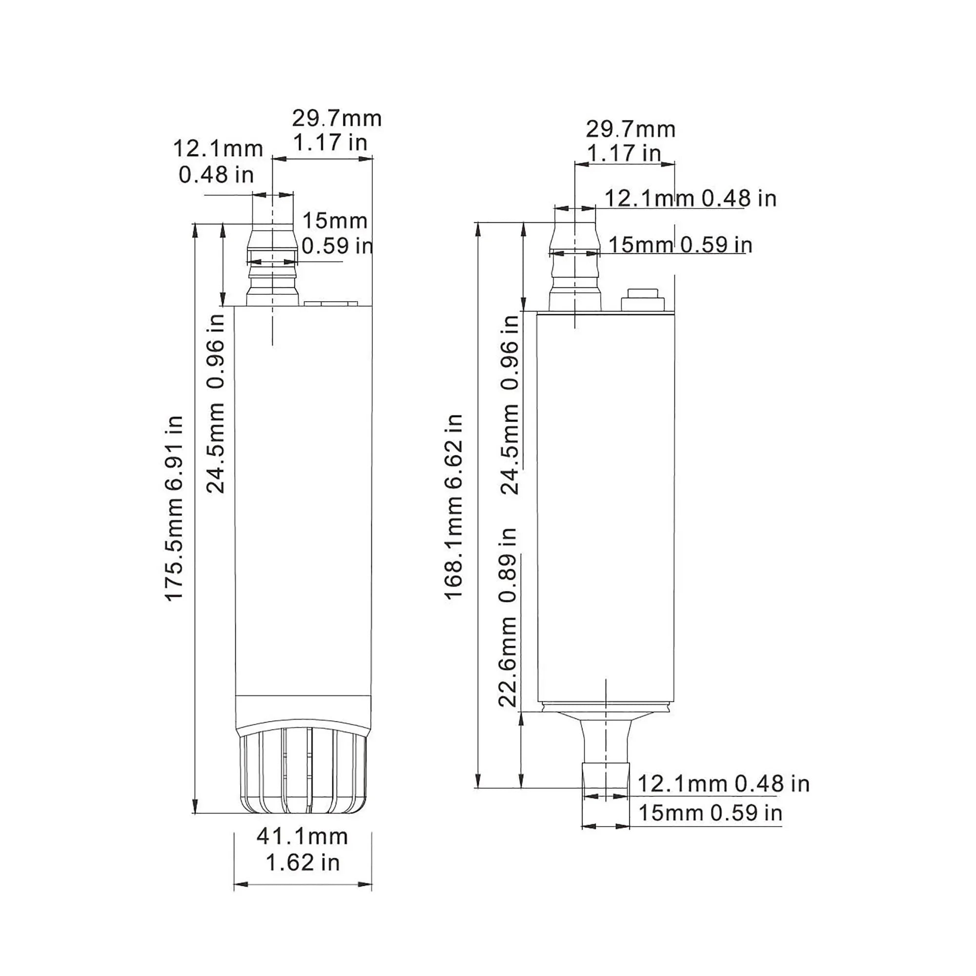 Seaflo Submersible 1059 LPH (280 GPH) | 4Boats