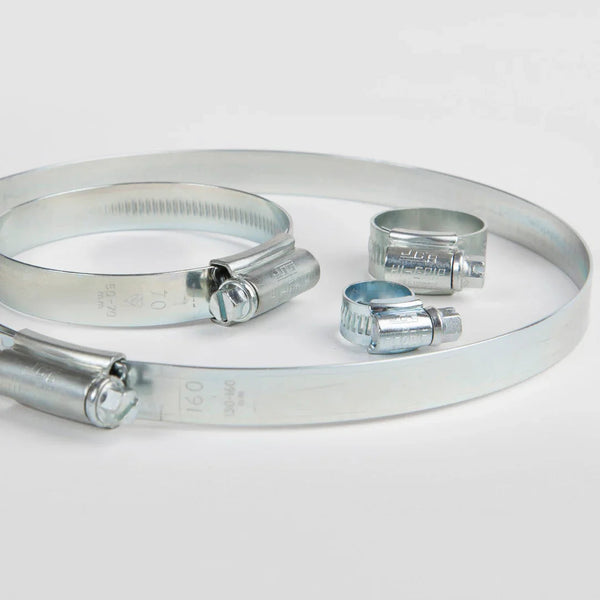 JCS Hi-Grip Hi-Grip Hi-Grip Zinc-Plated Hose Clips Size 22 (B | 4Boats