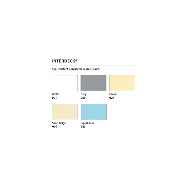 Paints Interdeck Paint Cream 027 (YJC089) Non-Slip Deck 750ml | 4Boats